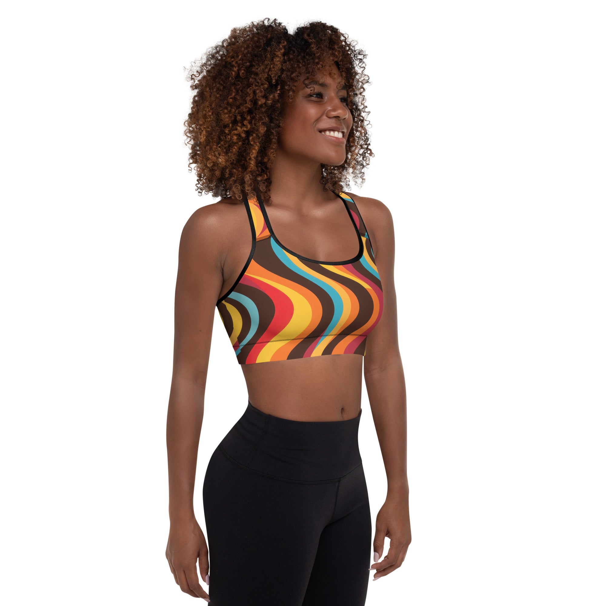 70s Groovy Sports Bra